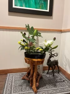 Office flower arrangement